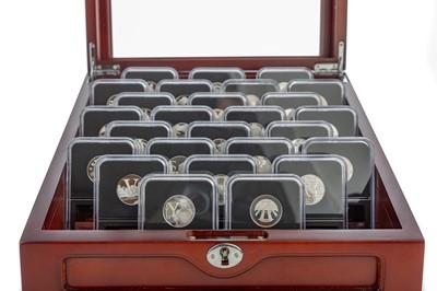 Lot 183 - A-Z SILVER PROOF COIN SET