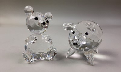 Lot 294 - COLLECTION OF SWAROVSKI CRYSTAL ANIMAL FIGURES