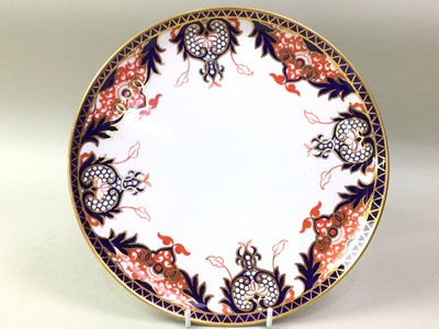 Lot 316 - TWO ROYAL CROWN DERBY PLATES