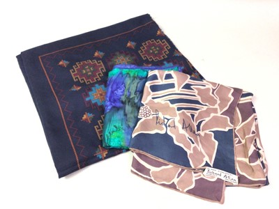 Lot 321 - COLLECTION OF DESIGNER SILK SCARVES