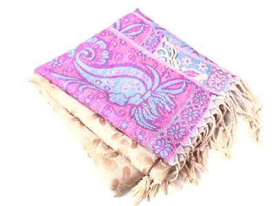 Lot 289 - GROUP OF SIX SCARVES