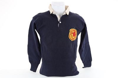 Lot 1763 - ANDY CUNNINGHAM OF SCOTLAND, MATCH WORN JERSEY