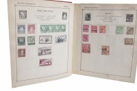 Lot 912 - LOT OF BRITISH AND COLONIAL STAMPS in red...