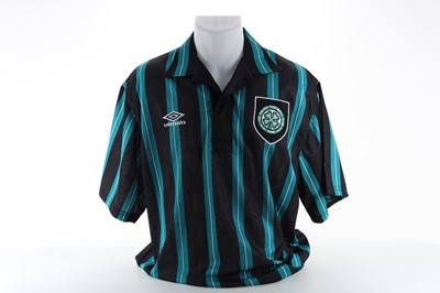 Lot 1776 - CELTIC F.C., MATCH WORN UEFA CUP JERSEY