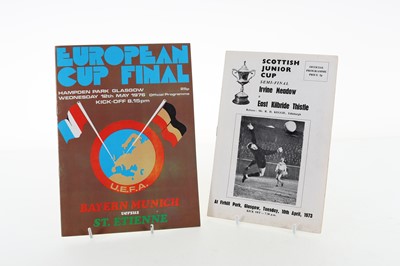 Lot 1780 - COLLECTION OF FOOTBALL PROGRAMMES