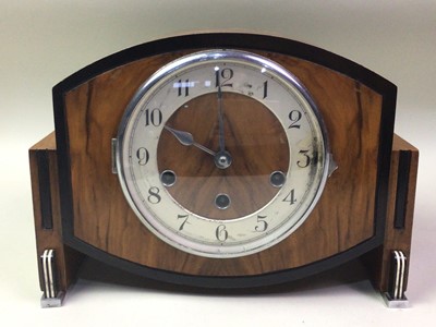 Lot 181 - ART DECO MANTEL CLOCK