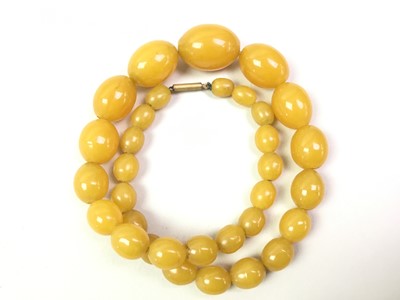 Lot 341 - COLLECTION OF BEADED NECKLACES