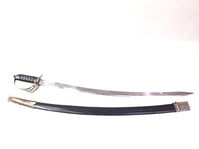 Lot 345 - TWO INDIAN REPRODUCTION SABRES