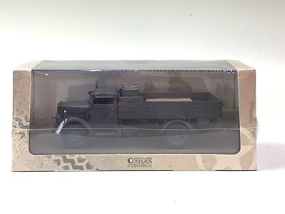 Lot 353 - GROUP OF ATLAS COLLECTION DIE CAST MILITARY VEHICLES