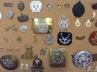 Lot 937 - COLLECTION OF BRITISH MILITARY CAP BADGES,...