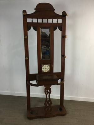 Lot 432 - STAINED PINE HALLSTAND