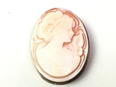 Lot 487 - TWO GEM SET BROOCHES