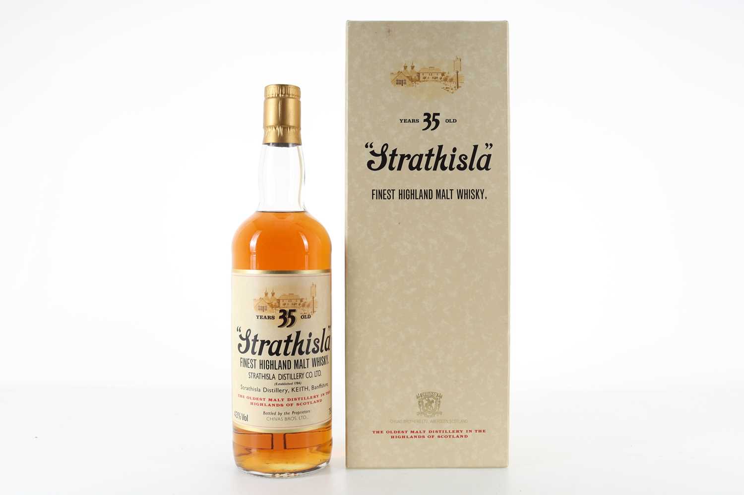 Lot 31 - STRATHISLA 35 YEAR OLD 75CL