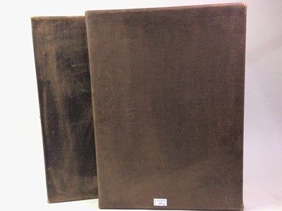 Lot 495 - TWO VINTAGE ART PORTFOLIO BOXES