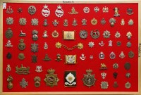 Lot 946 - COLLECTION OF BRITISH MILITARY CAP BADGES,...