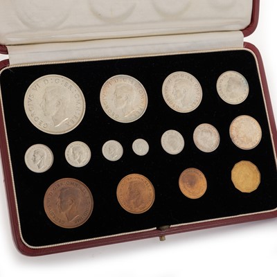 Lot 140 - GEORGE VI SPECIMEN COIN SET