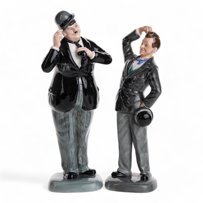 Lot 1492 - SET OF TWO ROYAL DOULTON FIGURES