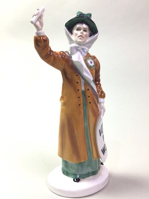 Lot 507 - THREE ROYAL DOULTON FIGURES