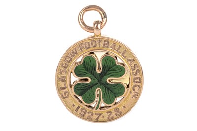 Lot 1781 - ADAM MCLEAN OF CELTIC F.C., GLASGOW CUP GOLD MEDAL