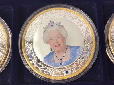 Lot 513 - SEVEN BOXED SETS OF COMMEMORATIVE COINS