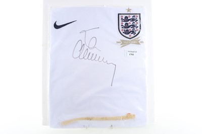 Lot 1793 - TOM CLEVERLY OF ENGLAND, SIGNED INTERNATIONAL JERSEY