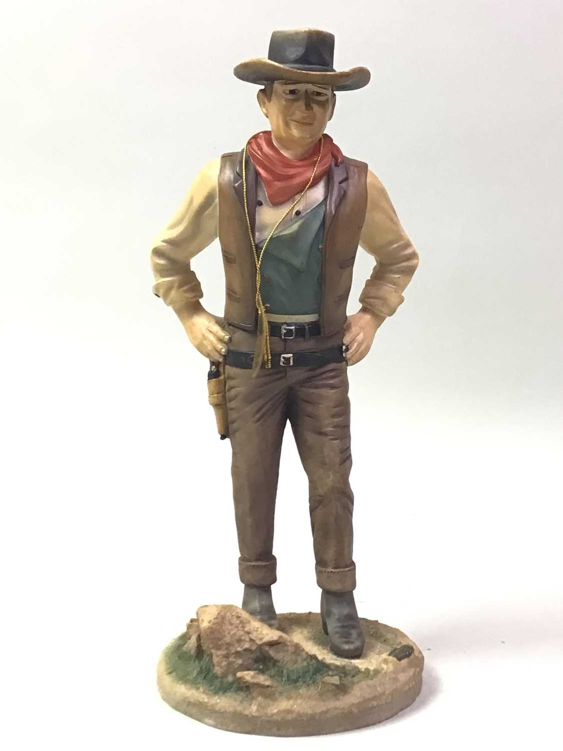 Lot 615 - LEONARDO COLLECTION FIGURE OF JOHN WAYNE