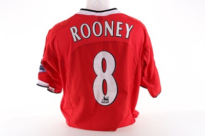 Lot 1798 - WAYNE ROONEY OF MANCHESTER UNITED F.C., SIGNED JERSEY