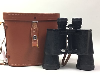Lot 389 - THREE PAIRS OF BINOCULARS
