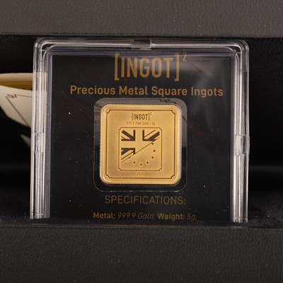 Lot 119 - BREXIT, GOLD SQUARE INGOT