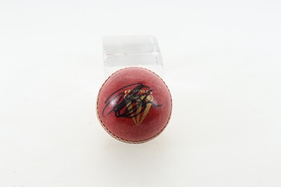 Lot 1815 - ALASTAIR COOK, SIGNED CRICKET BALL