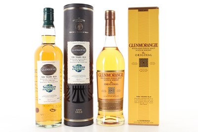 Lot 45 - GLENGOYNE 10 YEAR OLD AND GLENMORANGIE 10 YEAR OLD