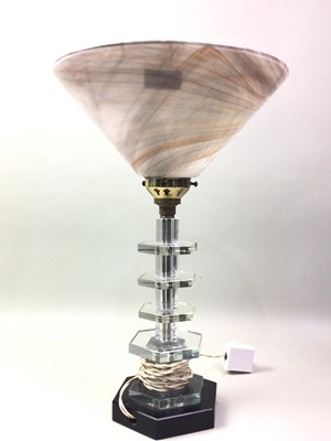 Lot 584 - ART DECO STYLE TABLE LAMP