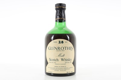 Lot 27 - GLENROTHES-GLENLIVET 1947 28 YEAR OLD 26 2/3 FL OZ