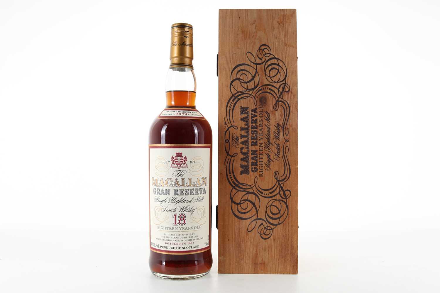 Lot 50 - MACALLAN 1979 18 YEAR OLD GRAN RESERVA 75CL