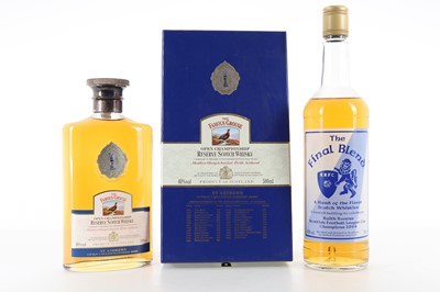 Lot 58 - FAMOUS GROUSE OPEN CHAMPIONSHIP 2000 50CL AND THE FINAL BLEND FOR RAITH ROVERS