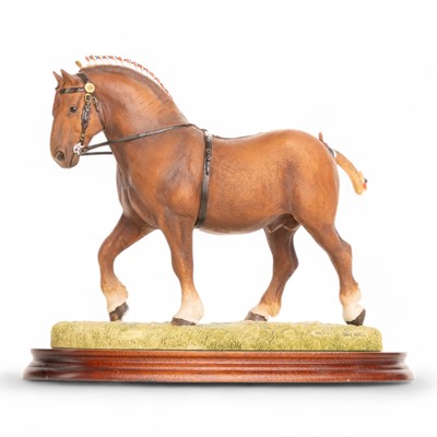 Lot 1625 - BORDER FINE ARTS, HORSE FIGURE