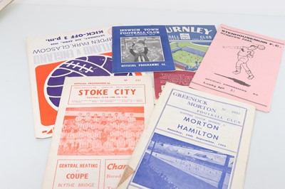 Lot 1820 - SCOTTISH INTERNATIONAL AND DOMESTIC, COLLECTION OF PROGRAMMES