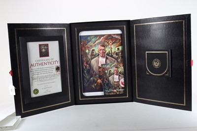 Lot 1823 - PETER HOWSON, BROTHER WALFRID LIMITED EDITION PRINT