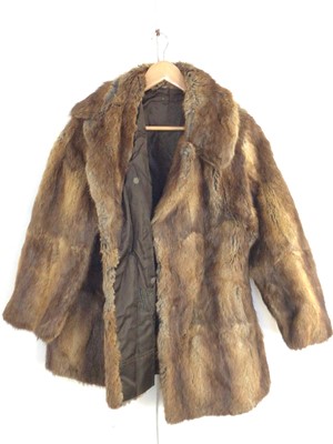 Lot 629 - TWO FUR COATS