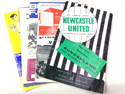 Lot 624 - GROUP OF FOOTBALL PROGRAMMES