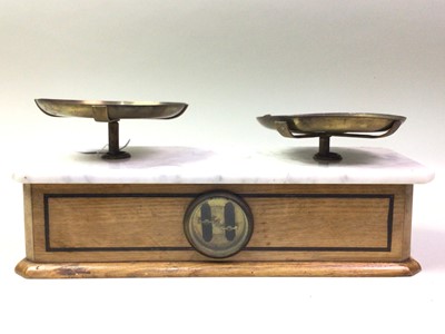 Lot 673 - SET OF COUNTER TOP BALANCE SCALES