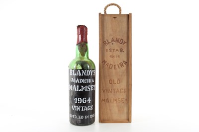 Lot 38 - BLANDY'S MALMSEY 1964 VINTAGE