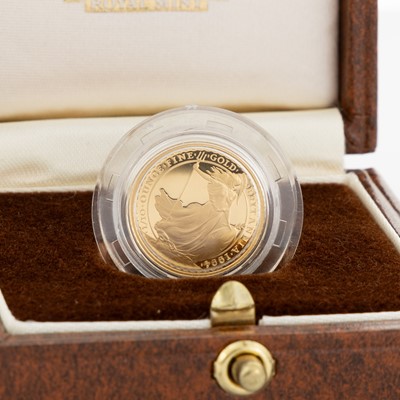 Lot 112 - QUEEN ELIZABETH II, PROOF GOLD £10 BRITANNIA