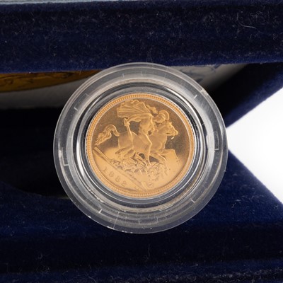 Lot 115 - QUEEN ELIZABETH II, PROOF GOLD HALF SOVEREIGN