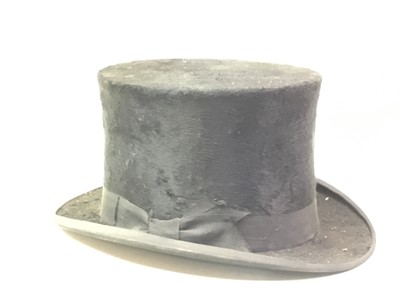 Lot 678 - TWO TOP HATS