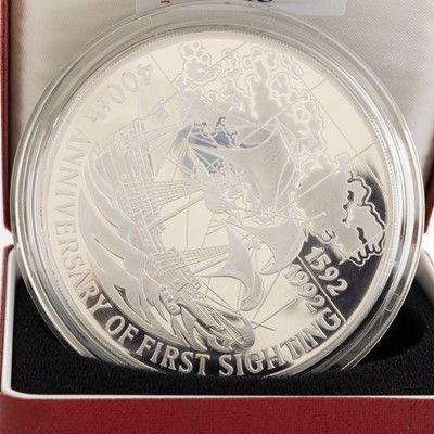 Lot 133 - QUEEN ELIZABETH II, FALKLAND ISLANDS SILVER PROOF £25 COIN