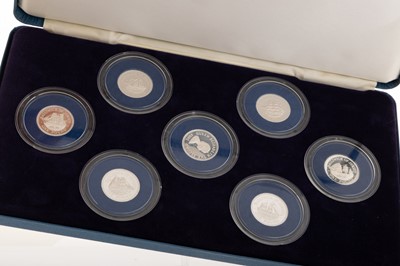 Lot 134 - QUEEN ELIZABETH II, THE JERSEY SHIPBUILDING SERIES SILVER PROOF ONE POUND COLLECTION