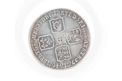 Lot 138 - GEORGE II SILVER LIMA SHILLING