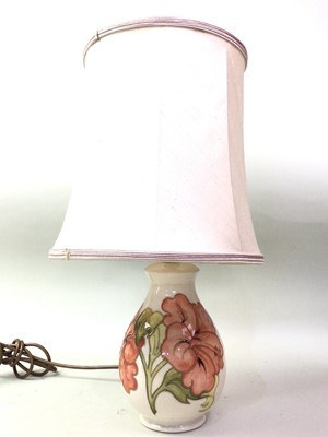 Lot 714 - MOORCROFT TABLE LAMP