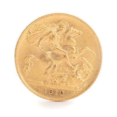 Lot 144 - GEORGE V GOLD HALF SOVEREIGN